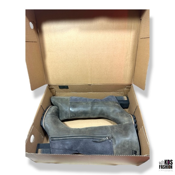 Sorel “Addington” Tall Dark Grey/Black Waterproof Boots 8 - Picture 15 of 15